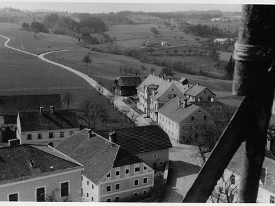 006 Altenberg Kirchturmansicht 1950 2