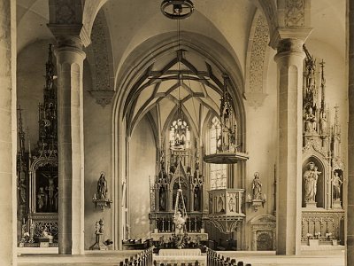 046 Kirche innen 1958