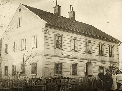 088 Traunmueller Fleischhauerei 1930