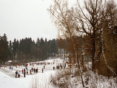 Altenberg Zoechteich 1981 Eisbahnen