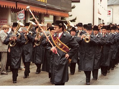 057 Musik Bezirksmusikfest Vorderweissenbach 4.7.1982 001